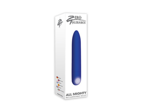 ZT All Mighty Bullet Vibrator Blue