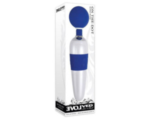 Evolved On The Dot Wand Vibrator BluWht