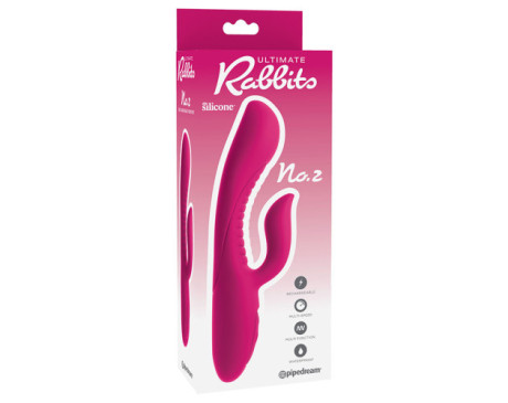 PD Ultimate Rabbits No.2 Vibrator Fuchsia