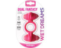 Wet Dreams Dual Fantasy Dual Cock Ring