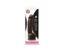 Colours Dual Density 5in Dildo Dark Brn