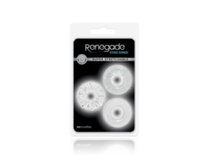 Renegade Dyno Rings 3pk Clear