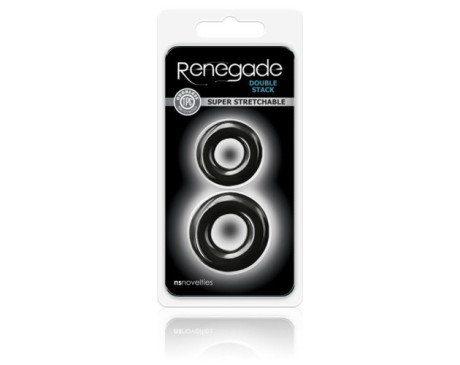 Renegade Double Stack 2pk Black