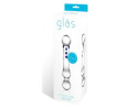 Glas 6in Textured G-Spot Glass Dildo