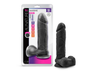 Au Naturel Bold Massive 9in Posable Blk