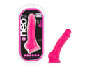 Neo Elite 7.5in Sili Dual Dens Neon Pink