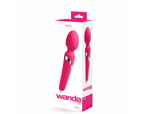 VeDO Wanda Rechg Wand Vibe - Foxy Pink