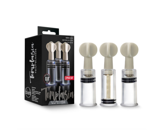 Temptasia Clit&Nip Twist Suckers 3pc Set