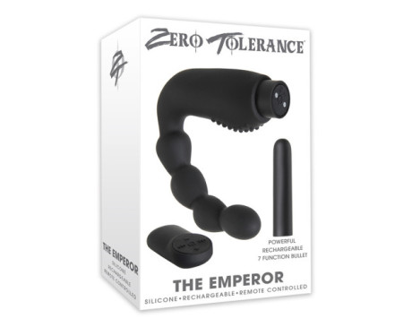 ZT Emperor Vibr Prostate Massager Blk