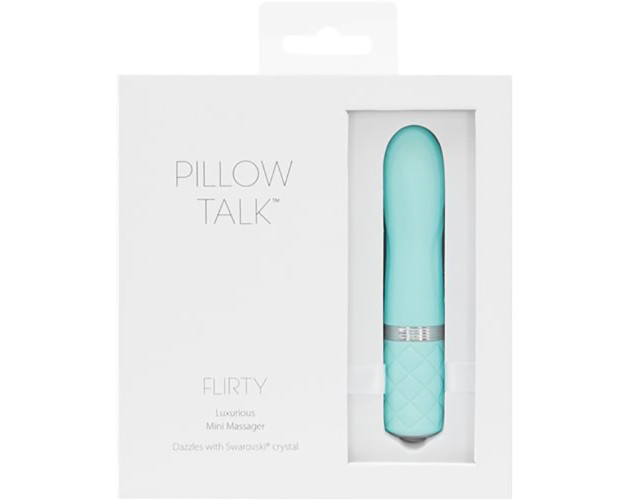 Pillow Talk Flirty Bullet Teal