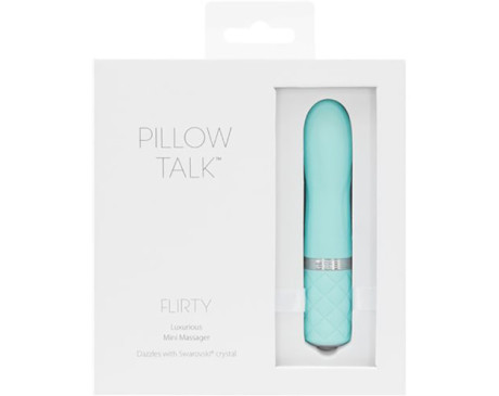 Pillow Talk Flirty Bullet Teal