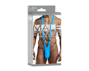 MP Euro Male Spandex Sling Rings Turq SM