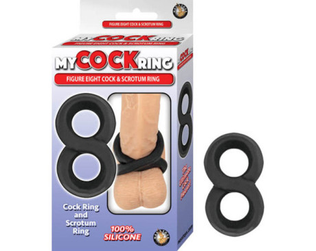 My Cockring Figure 8 Cock&Scrotum Bk