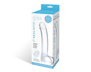 Glas 7in Realistic Curved Glass G-Spot