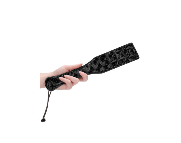 Ouch Luxury Diamond-Patterned Paddle Blk