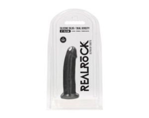 RealRock Ultra 6in Bendable Dildo Black