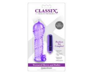 PD Classix Textured Sleeve&Bullet Purple