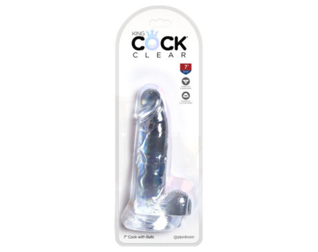 King Cock Clear 7in w/ Balls