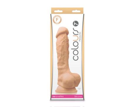 Colours Pleasures 7in Dildo Beige