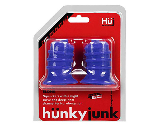 Hunkyjunk ELONG Wide Base Nipsucker Blac