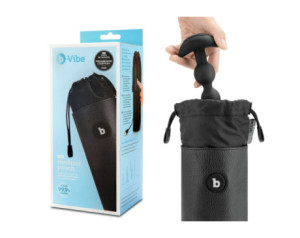 b-vibe UV Sterlizer Pouch Black