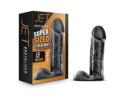 Jet Brutalizer 15in Dildo w/Balls Black