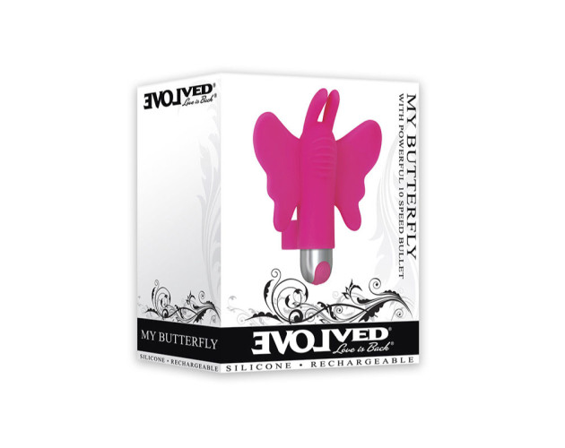 Evolved My Butterfly Finger Vibrator Pnk