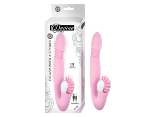 Devine Vibes Orgasm Wheel & Stroker-Pink