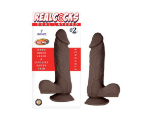 Realcocks Dual Layered No.2 7In Dark Brown