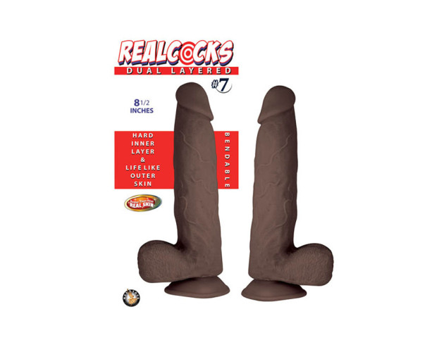 Realcocks Dual Layered No.7 8.5In Dark Br