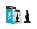 Anal Adventures Pleasure Plug Black