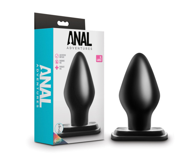 Anal Adventures XL Plug Black