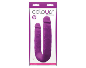 Colours DP Pleasure DP Dildo Purple