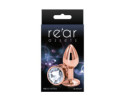 Rear Assets Rose Gold Plug Small Clear