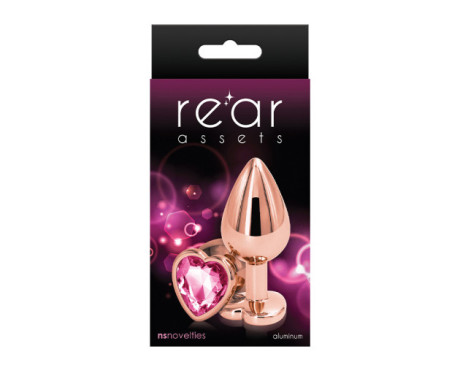 Rear Assets Rose Gold Heart Medium Pink