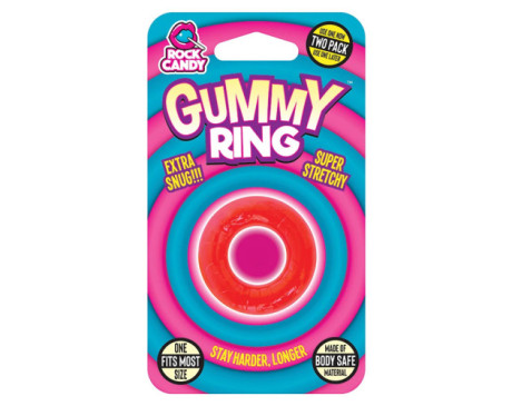 GUMMY RING - RED