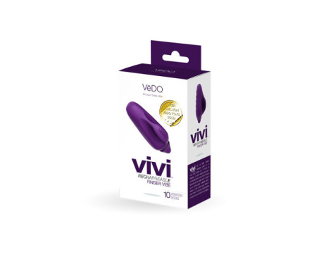 Vedo Vivi Finger Vibe Deep Purple