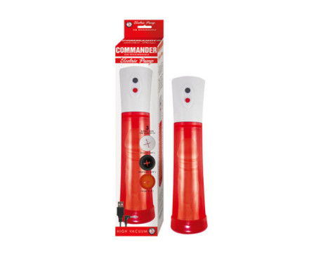 Commander Electric Pump Red