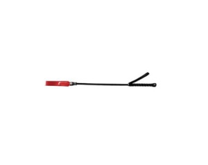 Short Riding Crop Slim Tip (20") - RED