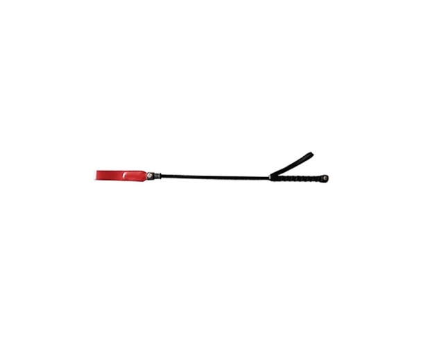 Short Riding Crop Slim Tip (20") - RED