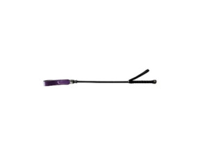 Short Riding Crop Slim Tip (20") -PURPLE