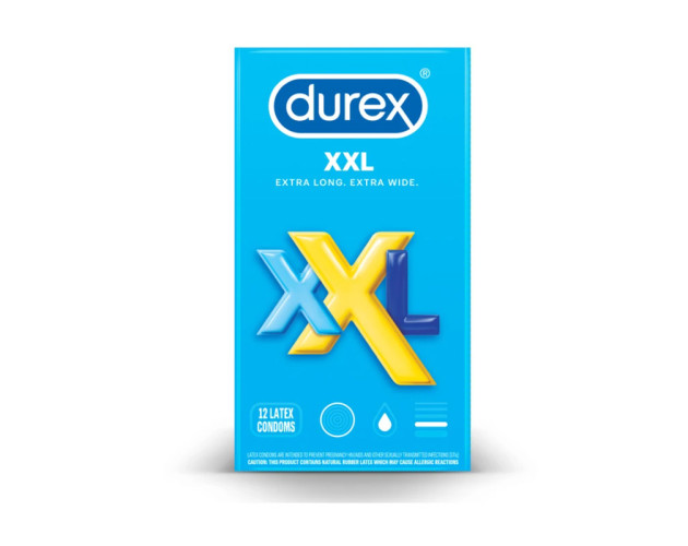 Durex XXL Lubed 12 Pack