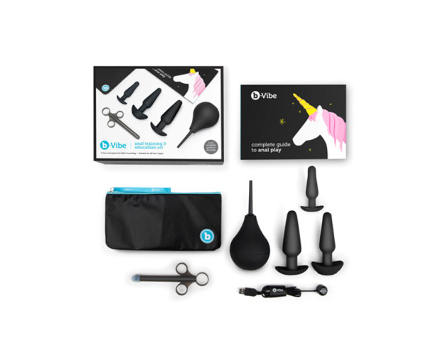 b-Vibe Anal Training&Education Set Black