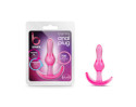 B Yours Curvy Anal Plug Pink