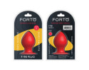 Forto F-98 Cone Silicone Plug Sml Red