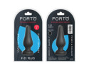 Forto F-21 Tear Drop Sili Plug Sml Blk