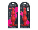 Forto F-52 Cone Beads Silicone Plug Red