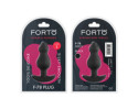 Forto F-78 Pointee Silicone Plug Sml Blk