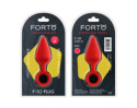 Forto F-10 Sili Plug w/Pull Ring Med Red