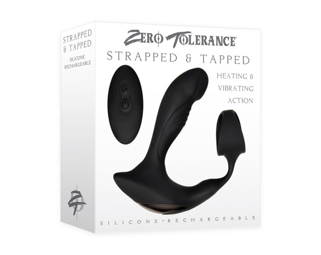 ZT Strapped&Tapped Prostate&Ring Blk